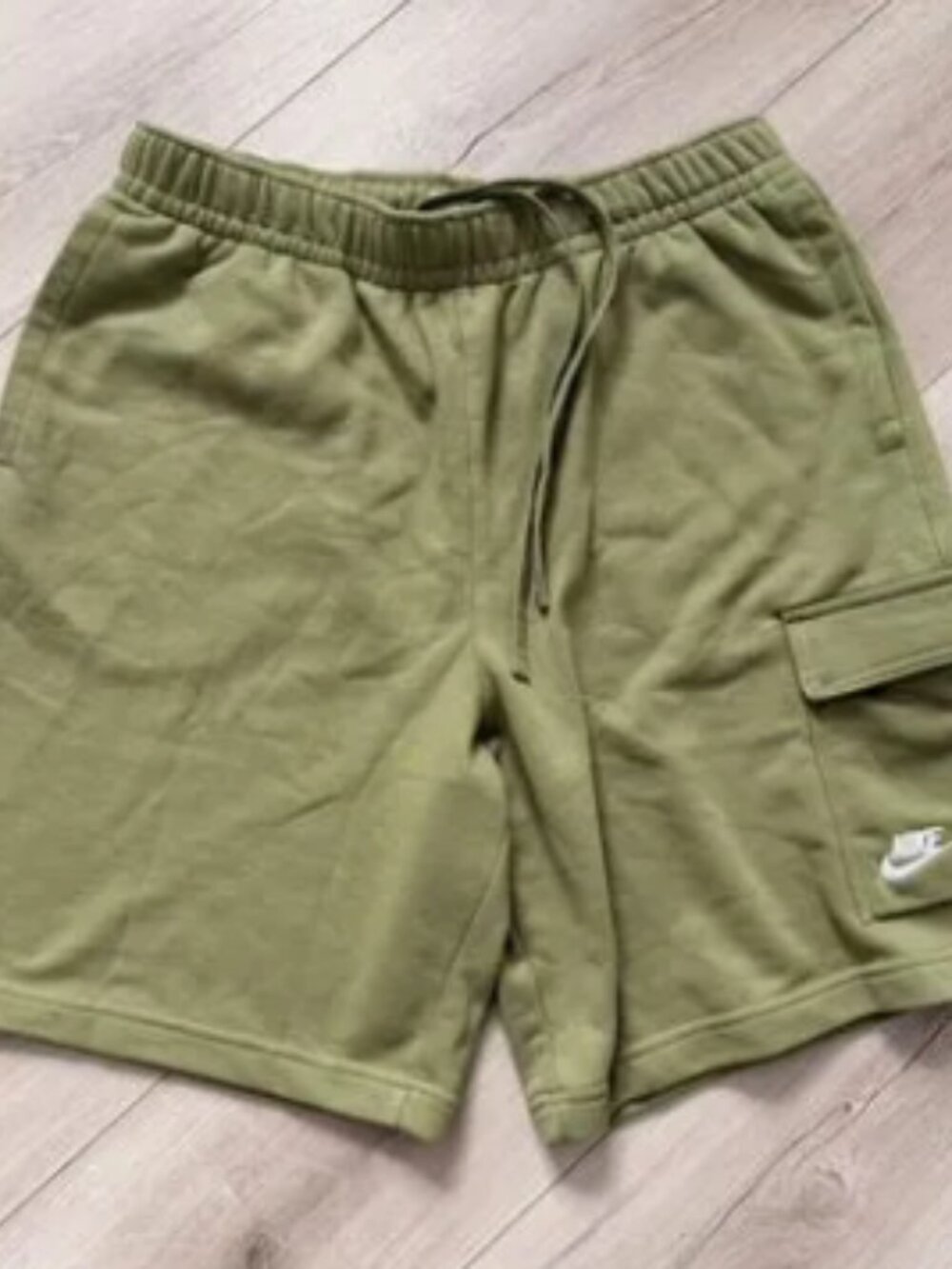 Nike Olive Cargo Sweat Shorts